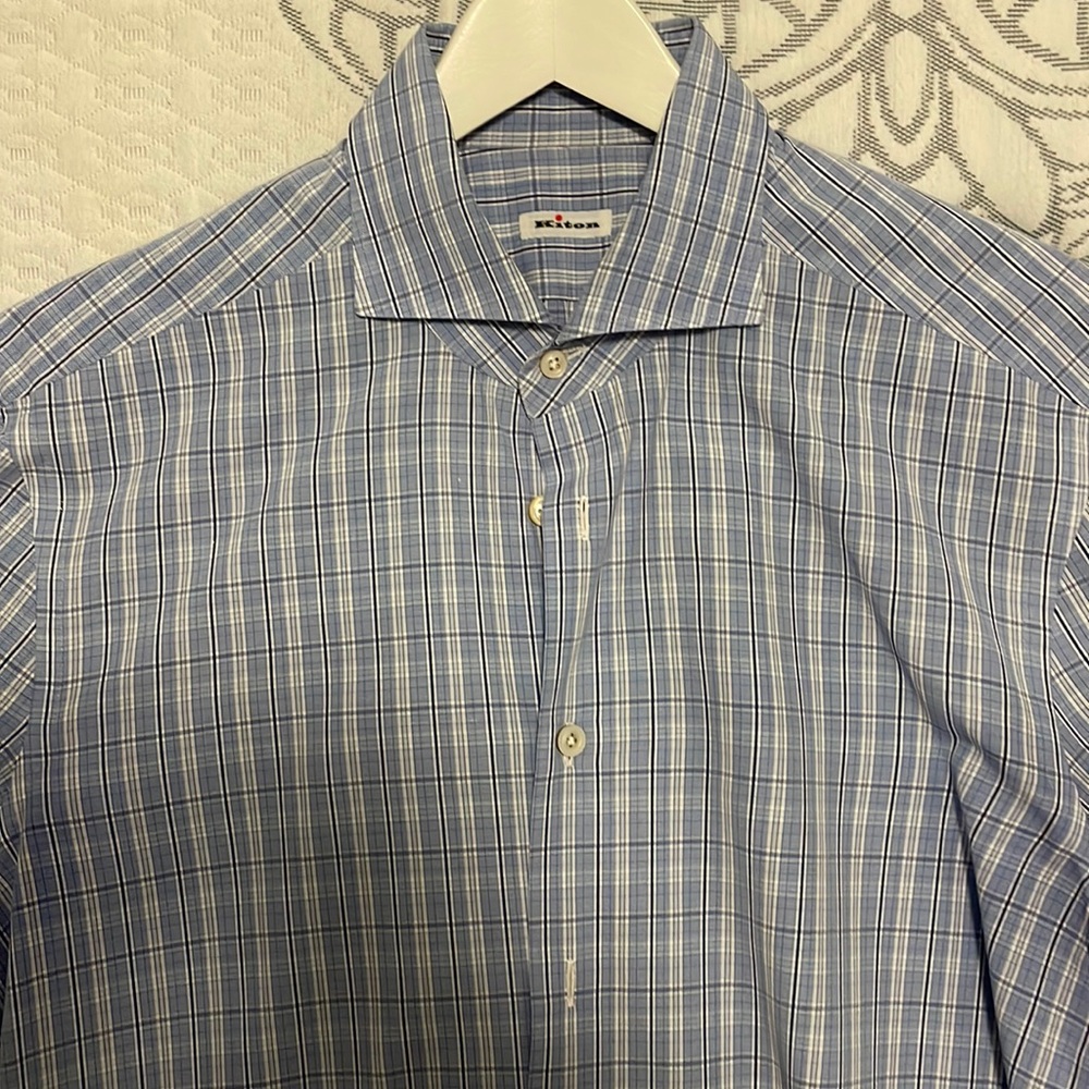 Kiton dress shirt 17/43